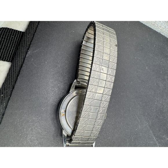 Vintage Ancre Goupilles Manual-wind Men’s Watch Silver Tone Antimagnetic 30mm